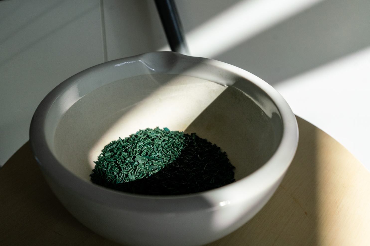 Green gold and dry earth