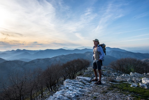 German journalist, writer and hiker Cover story for Stern Magazine